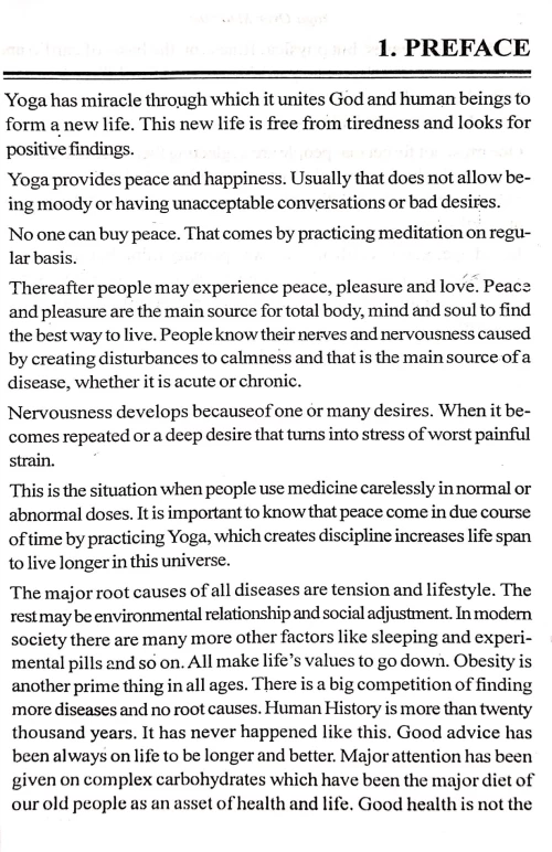 Yoga Over Medicine